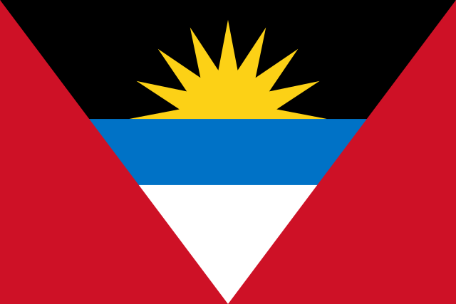 Antigua And Barbuda flag