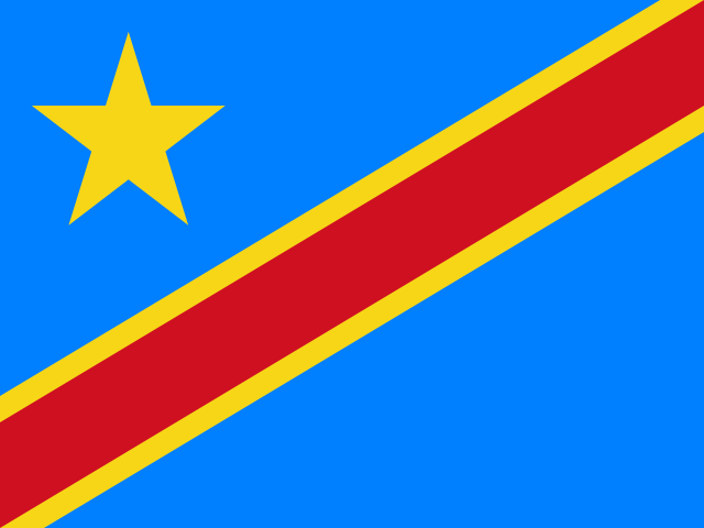 Dr Congo flag