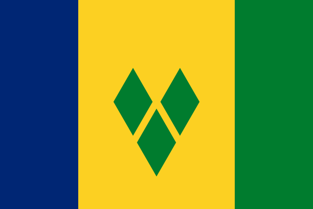 Saint Vincent And The Grenadines flag